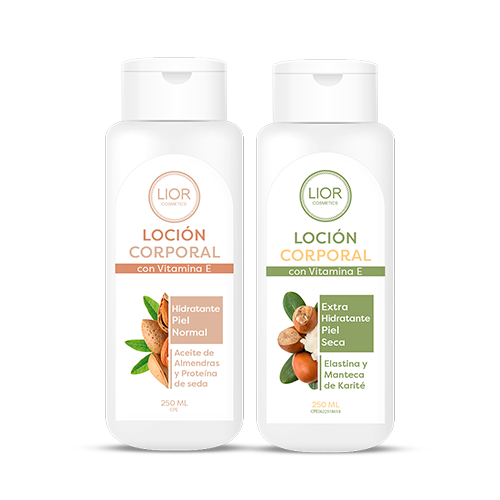 Loción Corporal con Vitamina E Piel Normal - Piel Seca