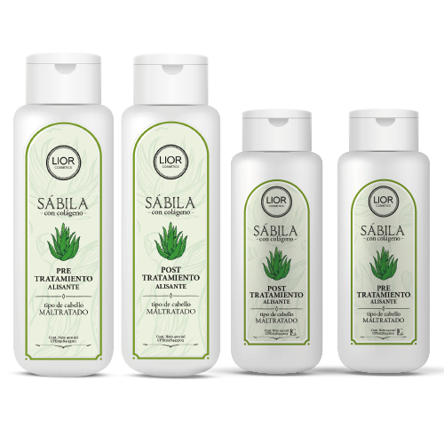 Sábila para Cabello Liso y Graso