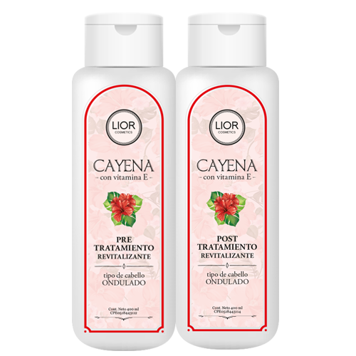 Cayena para cabello rizado 400 Ml